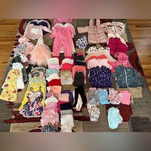 Baby Girl 12-24 Month Lot of clothing!